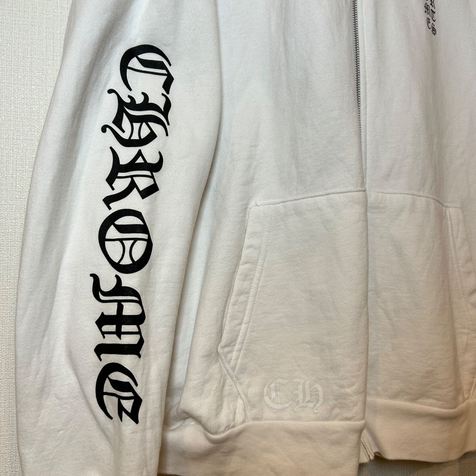 Chrome Hearts クロムハーツ CHプラス総柄ジップアップパーカー