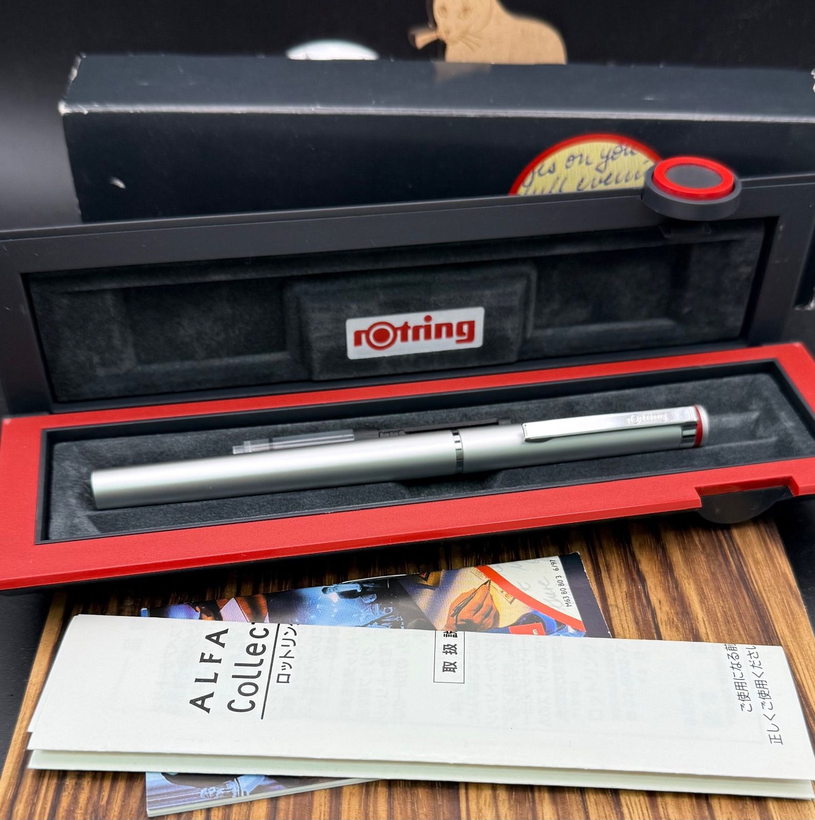 rotring 600g 万年筆 極細字
