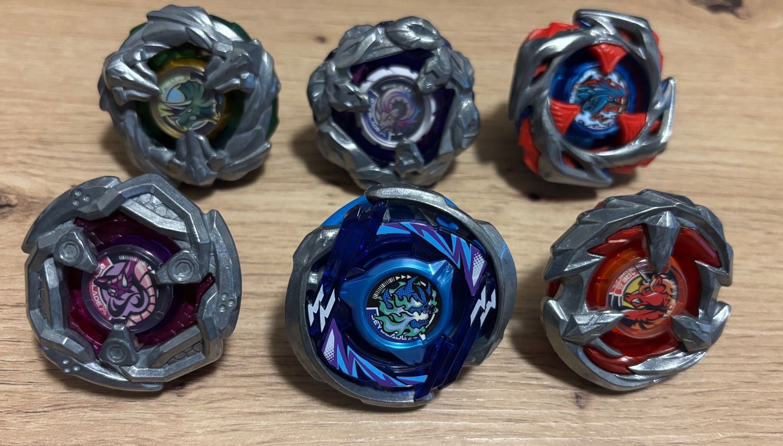 ベイブレードX ブレード ラチェット ビット3点セット×6点 - メルカリ