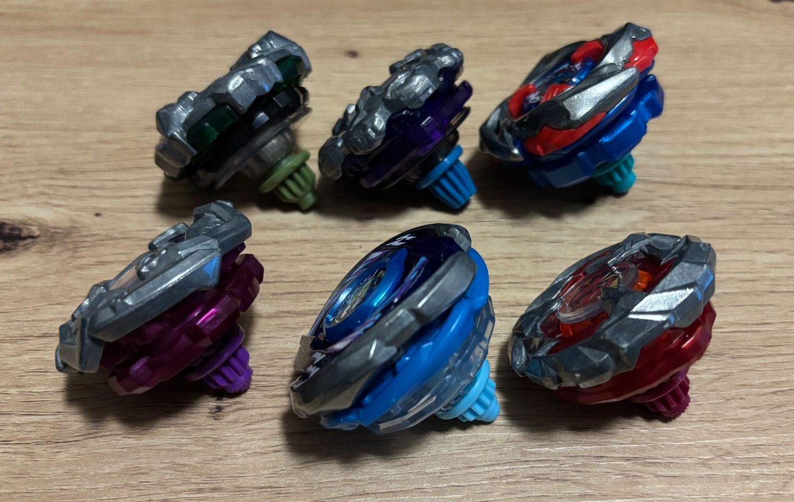ベイブレードX ブレード ラチェット ビット3点セット×6点 - メルカリ