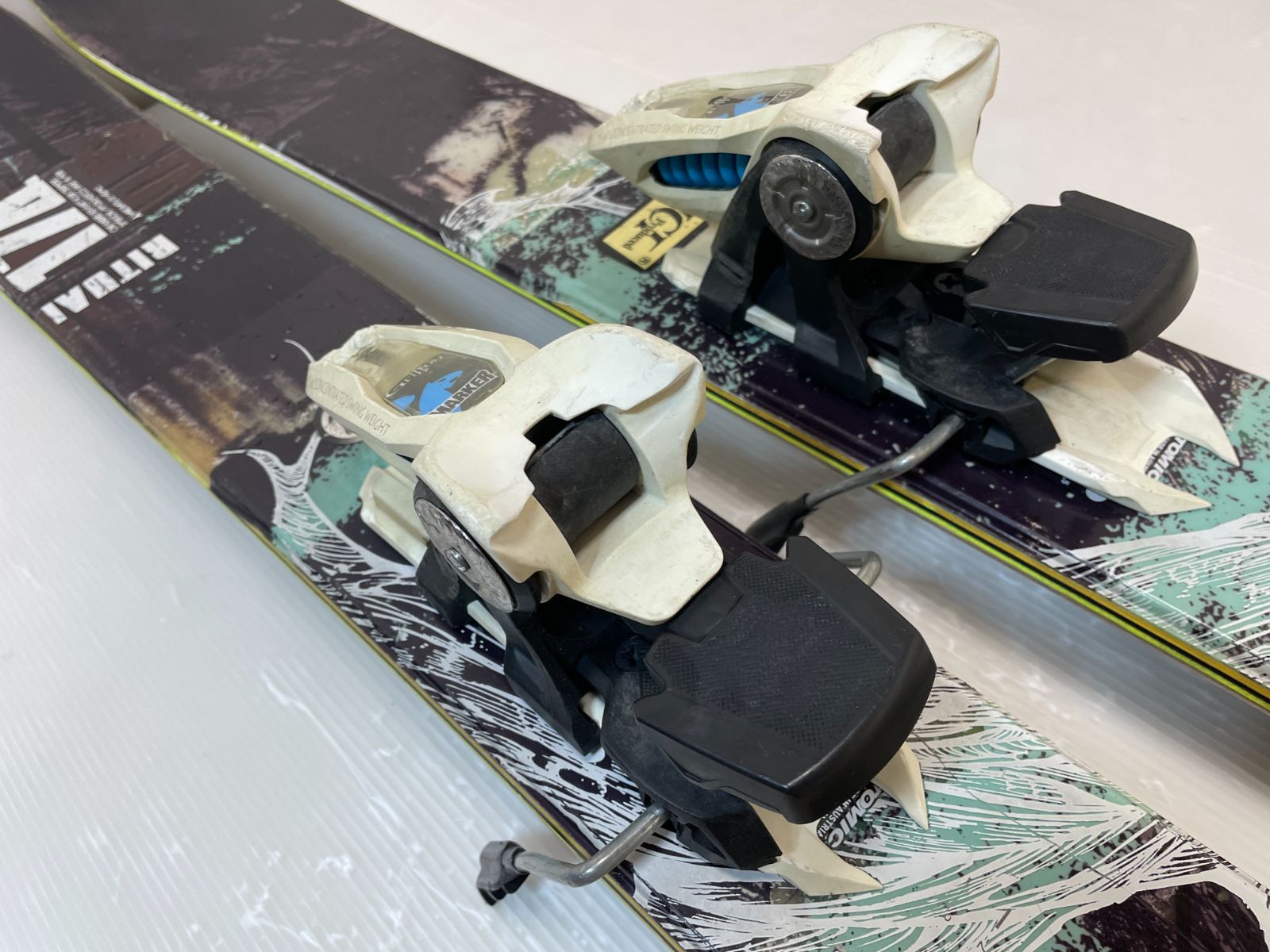 スキー ATOMIC RITUAL 174 cm + MARKER Griffon ski-251225-02 スキー板 アトミック ツイン ...