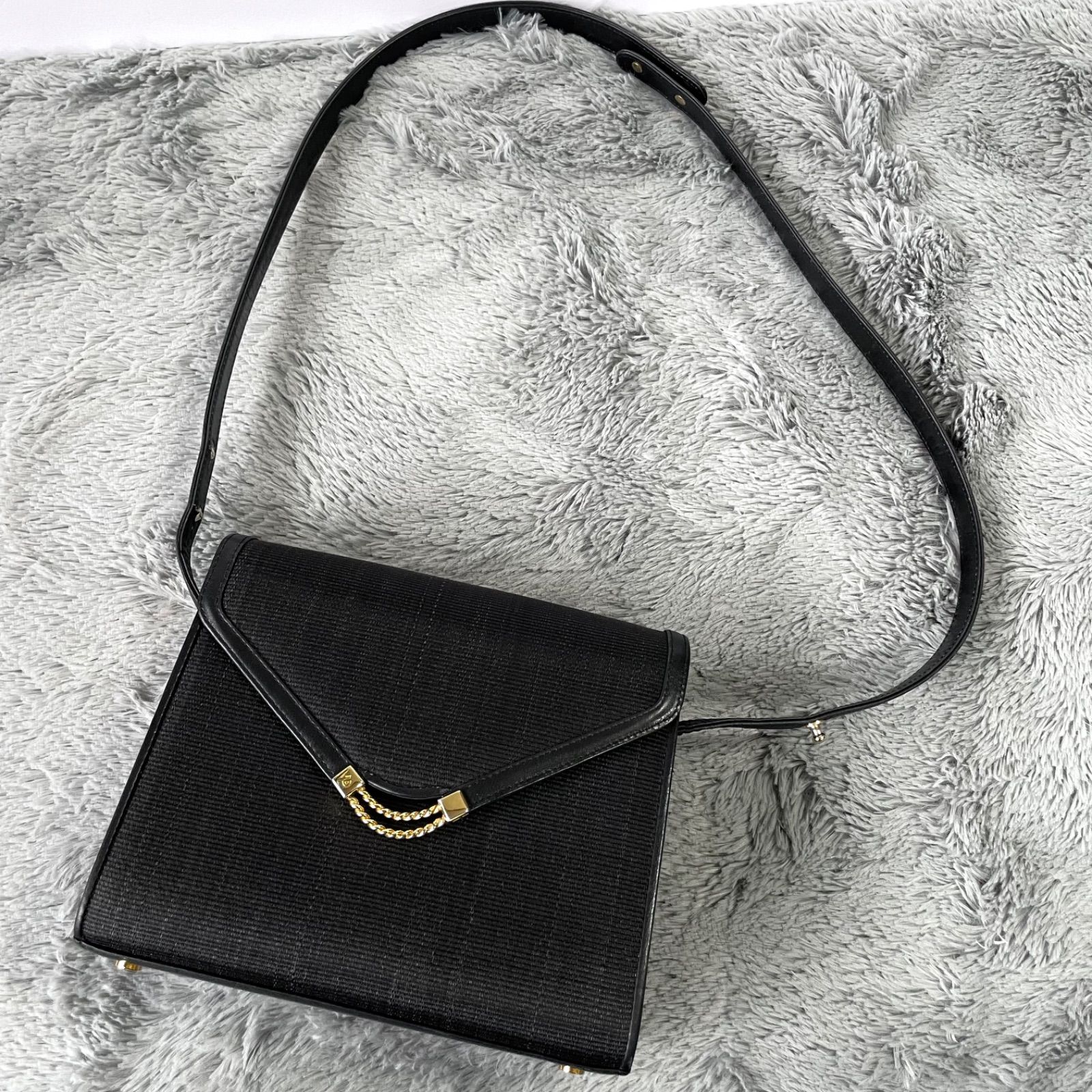 COMTESSE コンテス ホースヘア 2way ハンドバッグ ショルダーバッグ