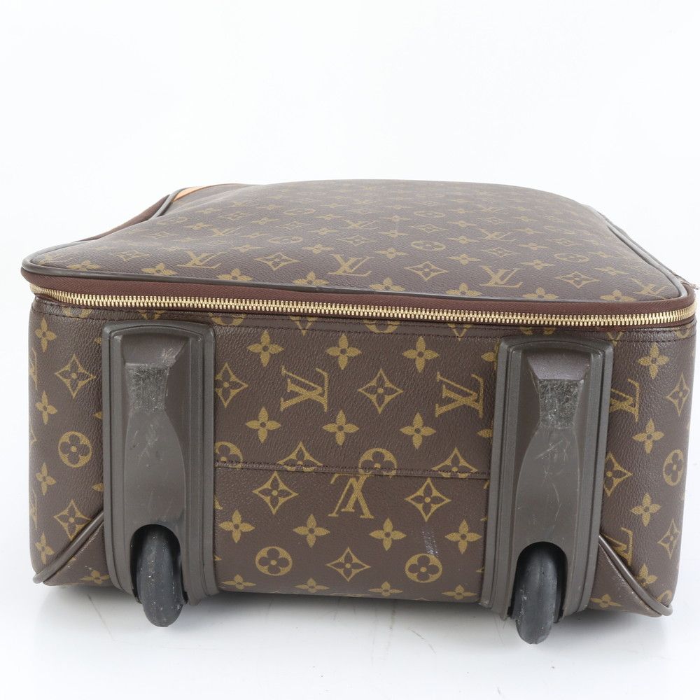 ルイヴィトン モノグラム ペガス 55 M23294 レザー スーツケース