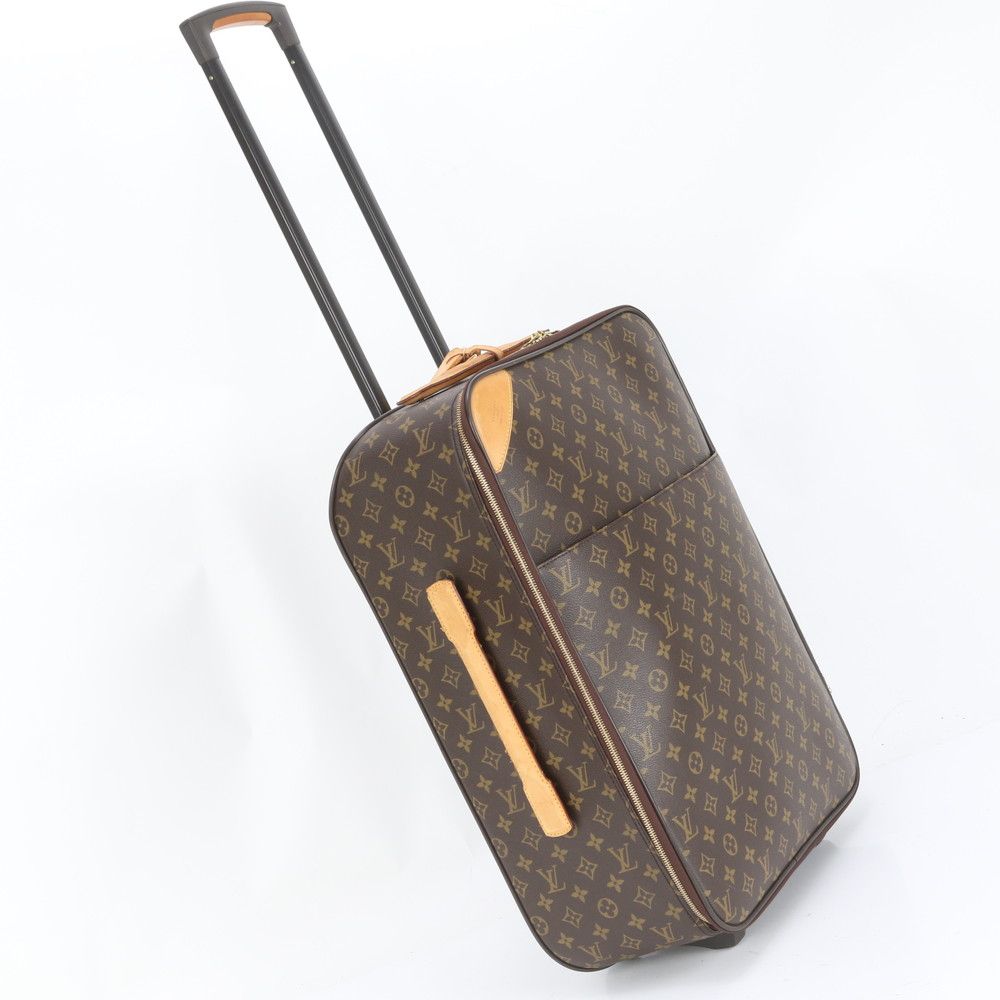 ルイヴィトン モノグラム ペガス 55 M23294 レザー スーツケース