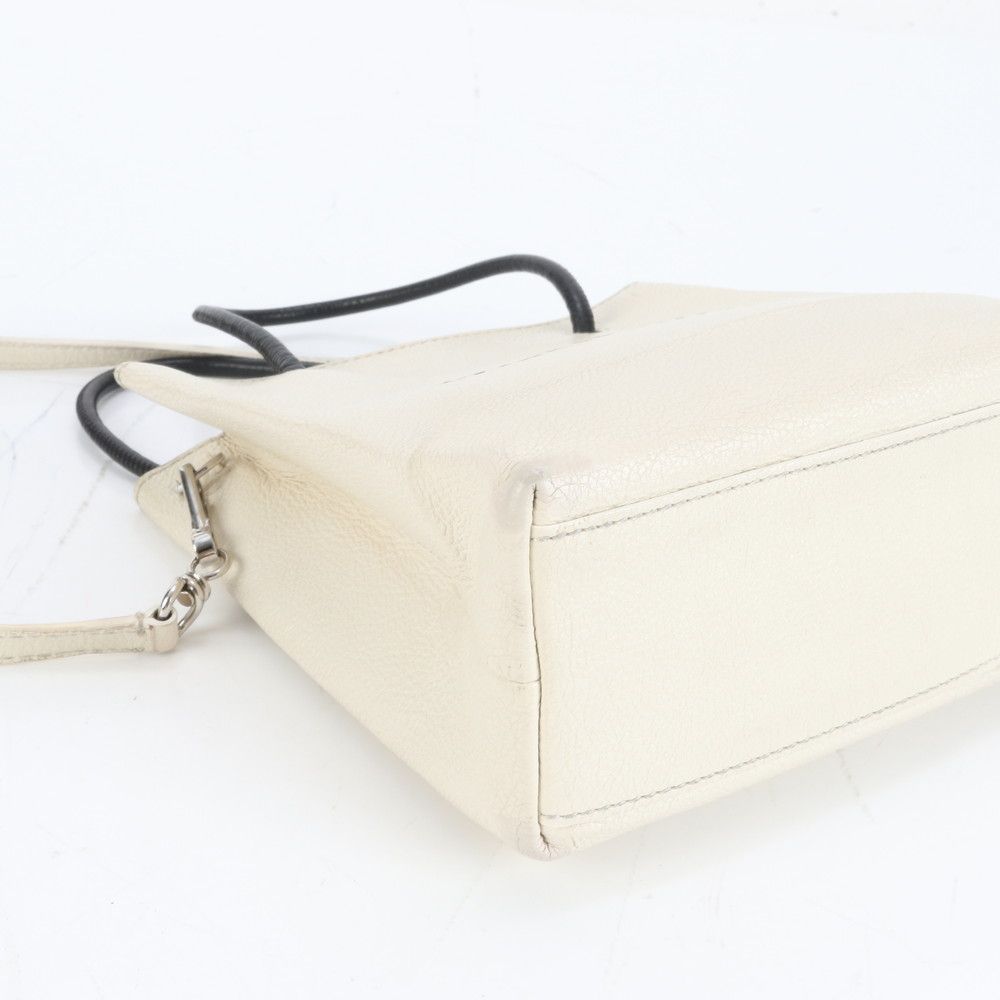 美品 バレンシアガ ショッピング トート XXS 528655 レザー 2WAY