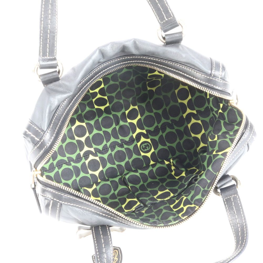 極美品 グッチ ドゥケッサ リボン 181487 レザー ミニ ボストン トート