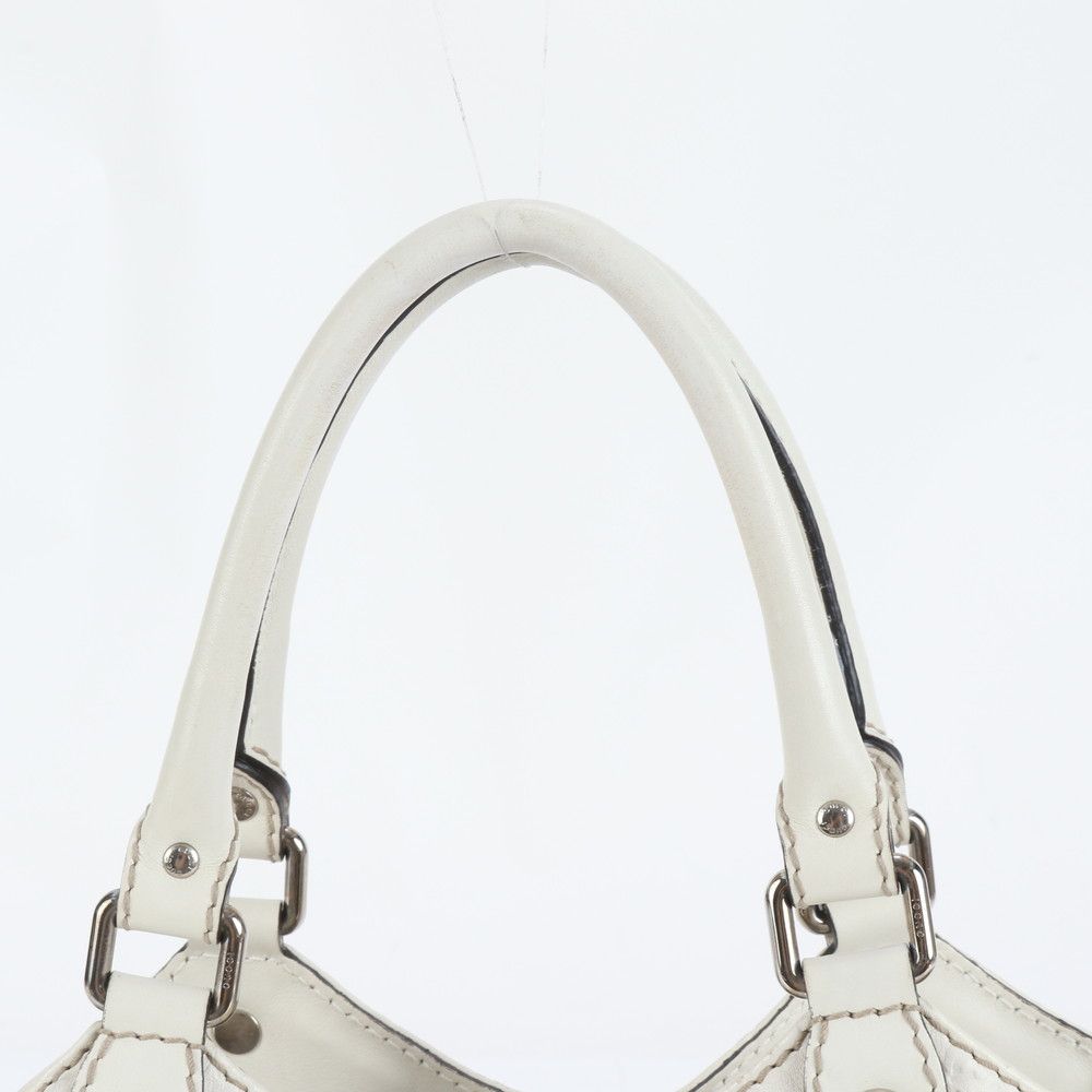 極美品 グッチ ディアマンテ シマ スーキー 211944 レザー トート