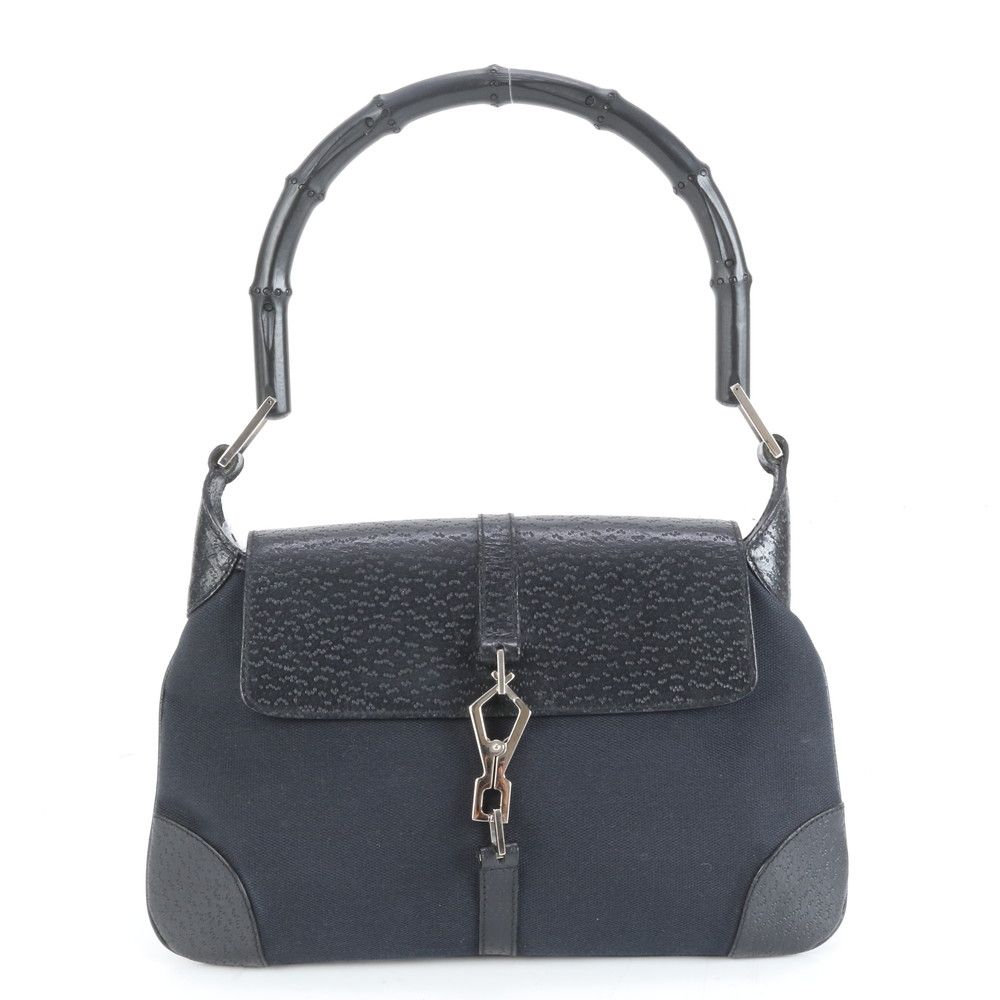 極美品 グッチ バンブー カンデンスキー 001 4096 レザー ショルダー