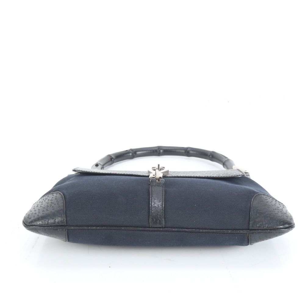 【美品】グッチ ワンショルダーバッグ　ボディバッグ　パテントレザー バンブー 黒 GUCCI バンブー ワンショルダー バッグ メンズ ユニセックス リュック