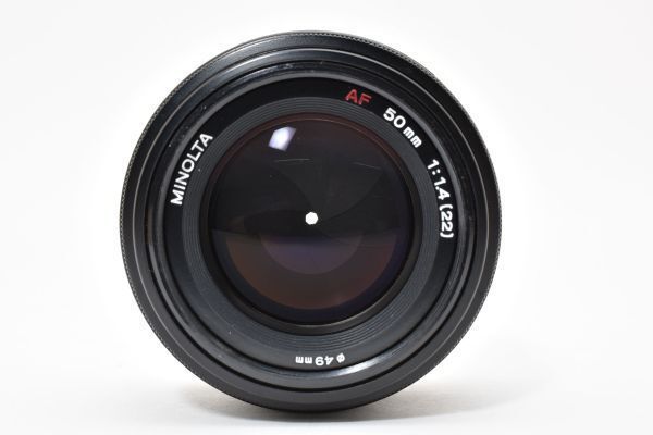 ☆極上☆MINOLTA AF 50mm F1.4 NEW ソニー/ミノルタ Aマウント☆完動品