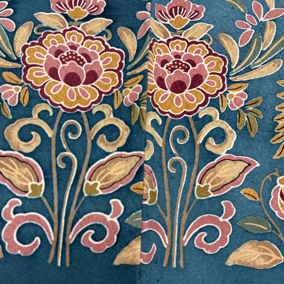 ［3131］訪問着 美品 扇面草花 ぼかし 金彩 六通 正絹 着物 袷 3131］訪問着 美品 扇面草花 ぼかし 金彩 六通 正絹 着物 袷 - メルカリ