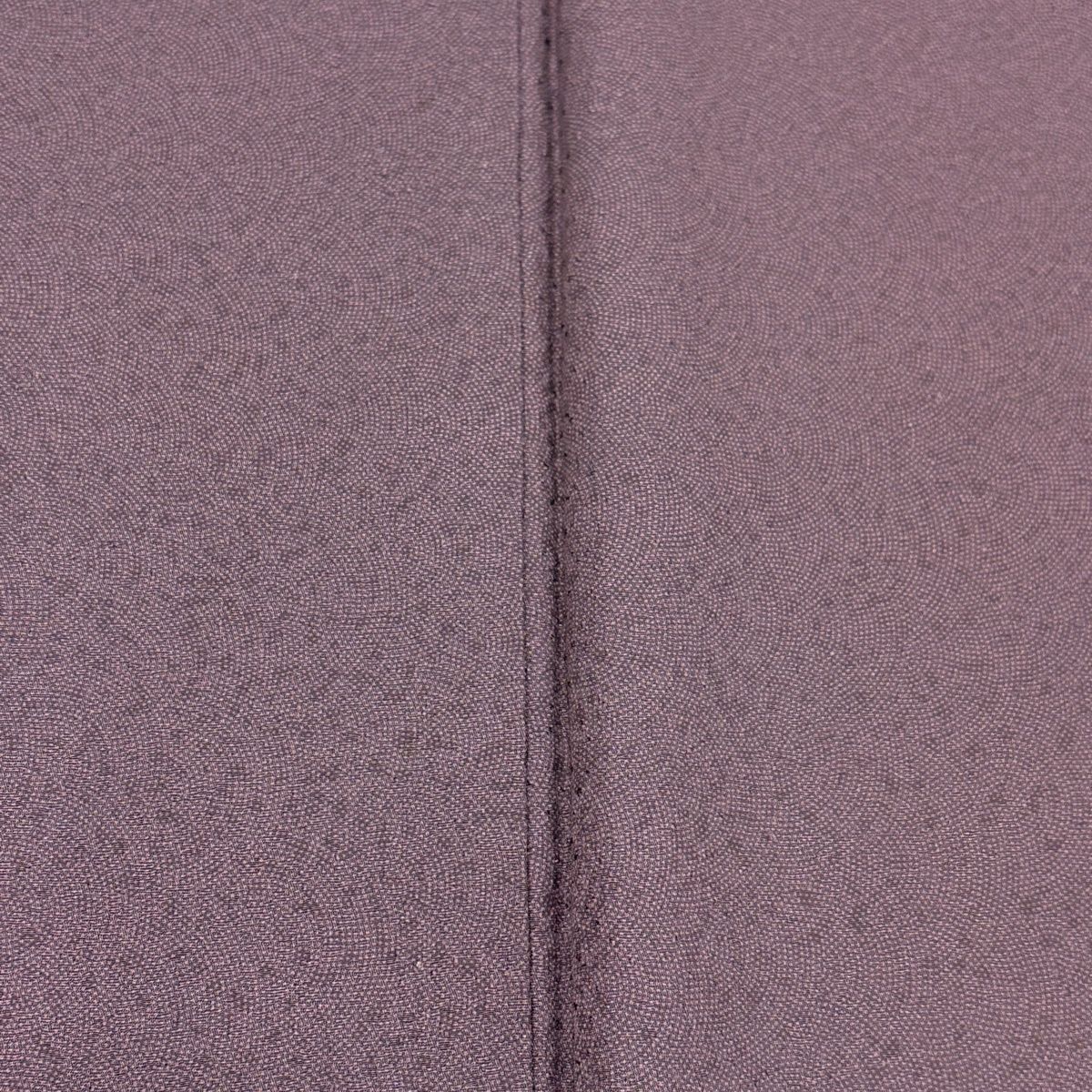 美品】 江戸小紋 身丈160cm 裄丈68.5cm L 袷 落款 鮫文様 灰紫 正絹