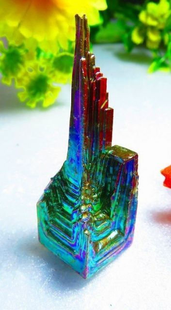 絶品限定品☆ビスマス結晶 ビスマス 蒼鉛 ドイツ産17g ☆tk9161