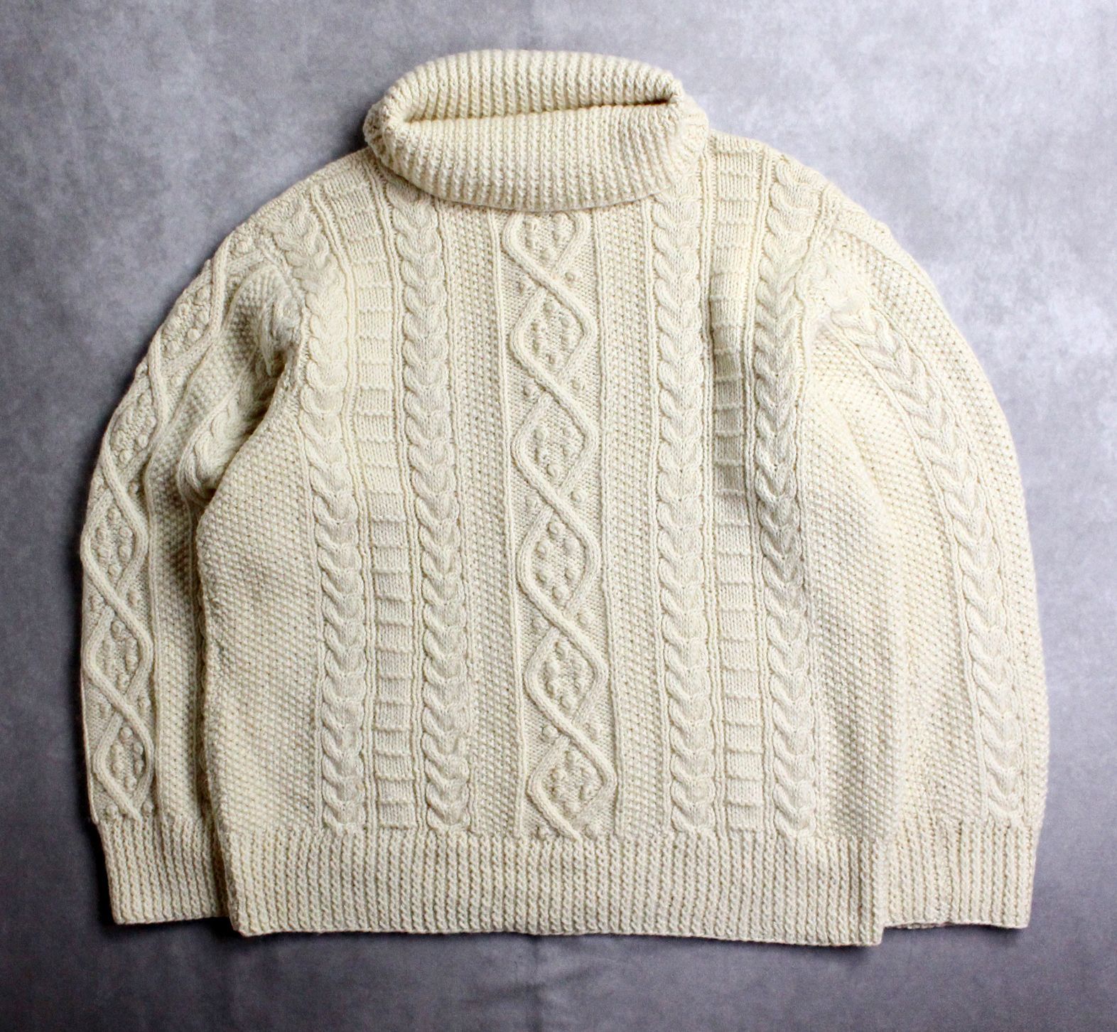 ビンテージアランニットセーター 90年代 アイルランド製 arancrafts 