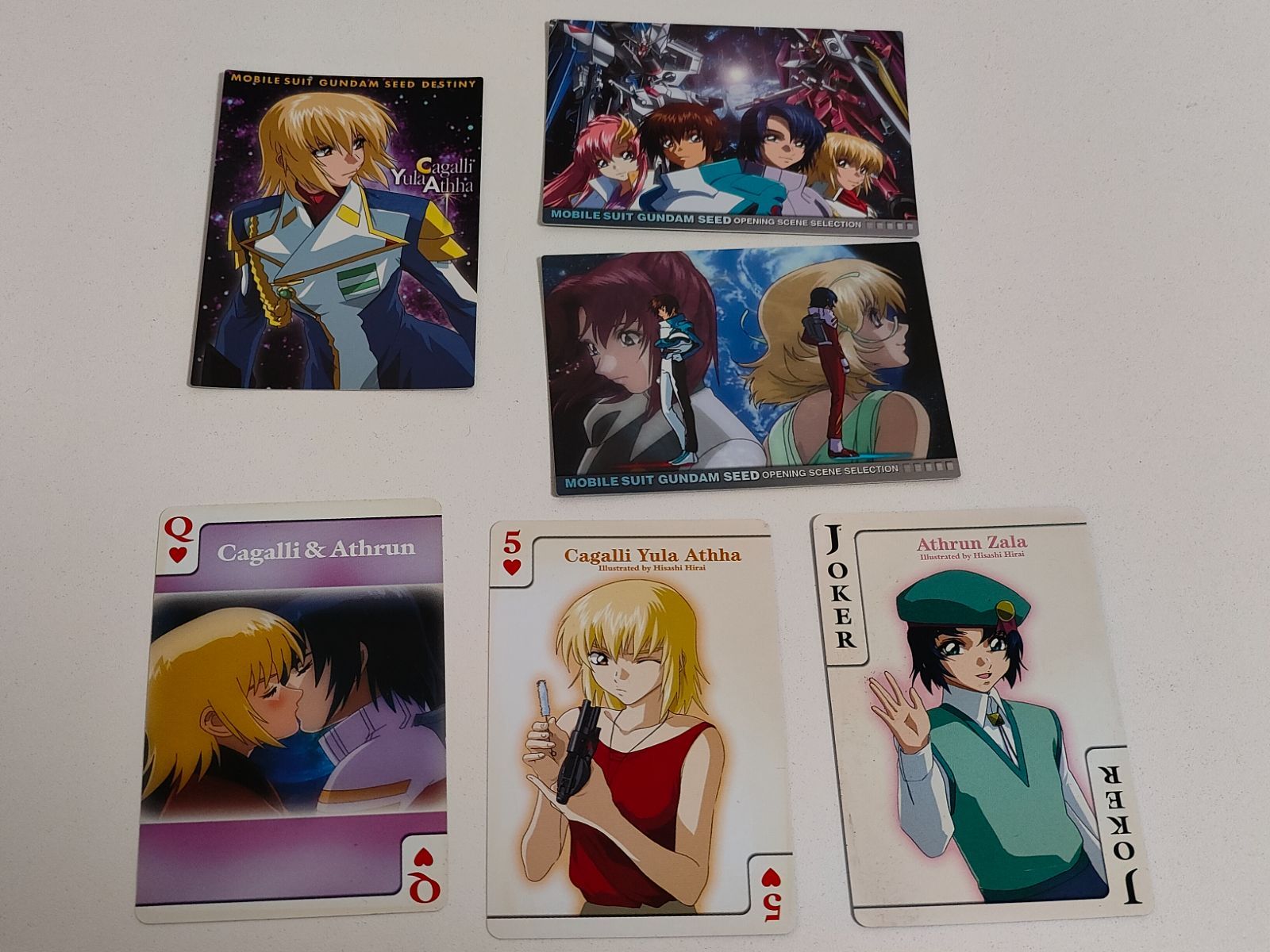 aca531 機動戦士ガンダムSEED DESTINY カードダスマスターズ トランプ