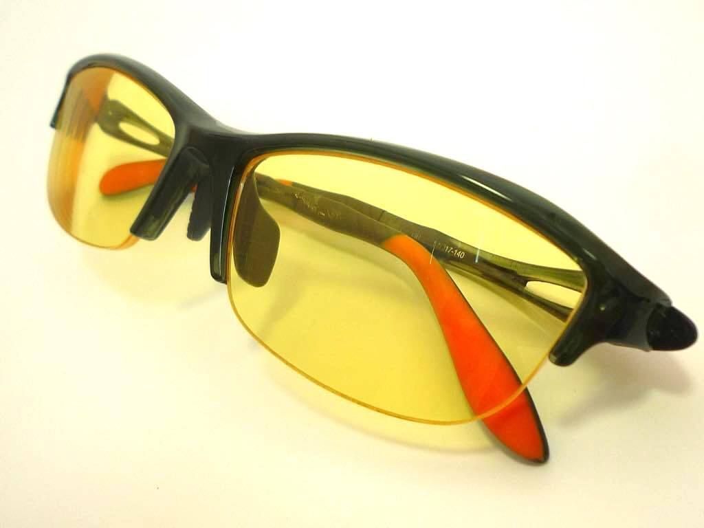 スポーツサングラス ISG-S403 黒/黄/赤 ユニセックス 度入り メガネ