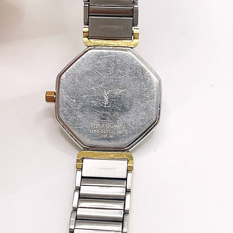 ジャンク イヴサンローラン レディース腕時計 八角形 オクタゴン