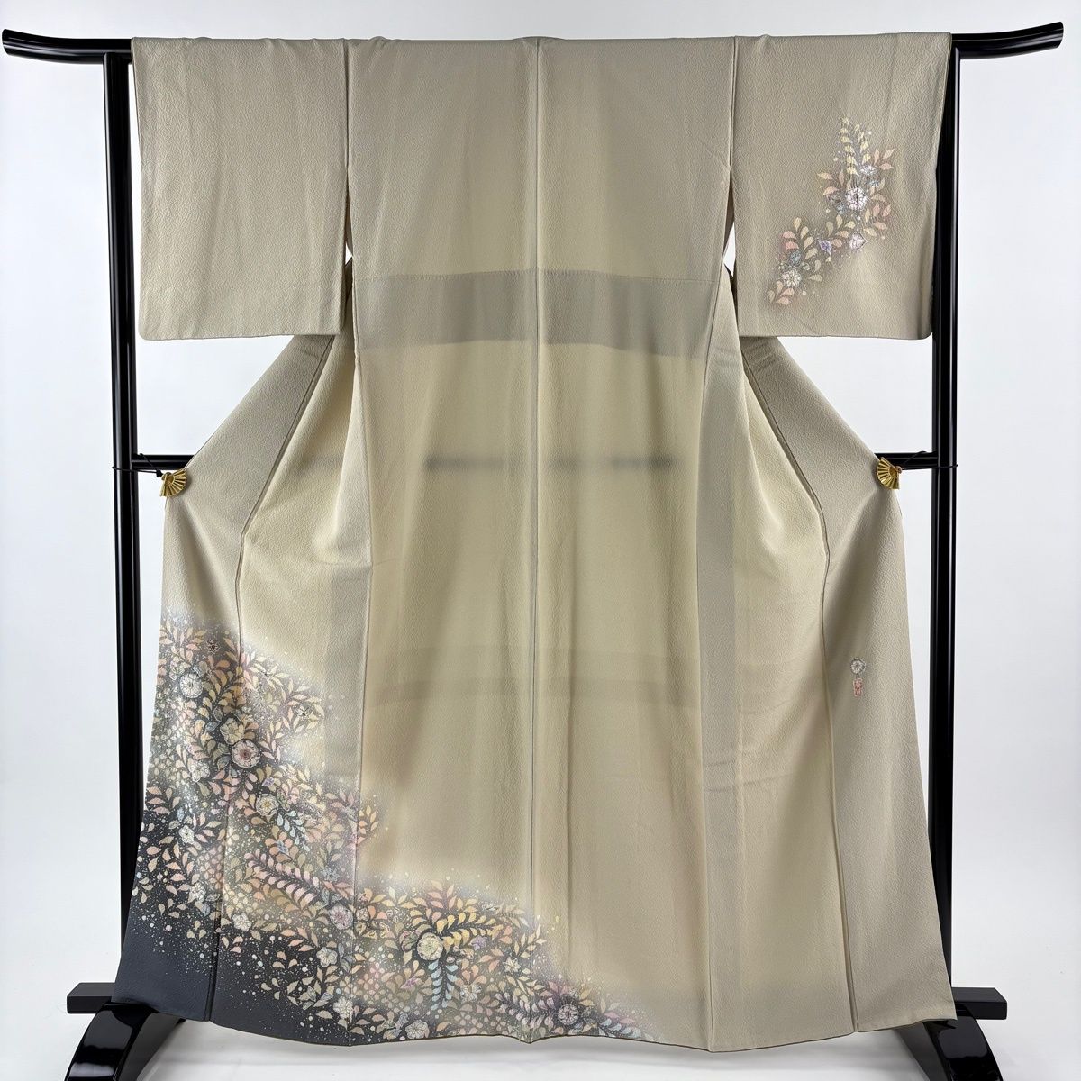 桐屋翠山工房謹製 辻ヶ花付下げ丈152.5cm裄丈64cmやまとDBA25 桐屋翠山工房謹製 辻ヶ花付下げ丈152.5cm裄丈64cmやまとDBA25 - メルカリ