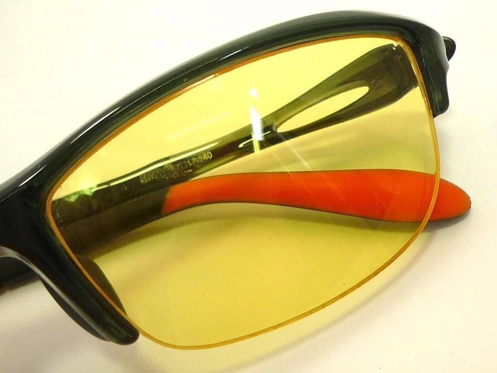 スポーツサングラス ISG-S403 黒/黄/赤 ユニセックス 度入り メガネ