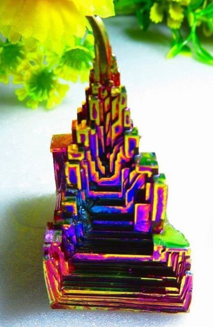 絶品限定品☆ビスマス結晶 ビスマス 蒼鉛 ドイツ産40g ☆tk9176