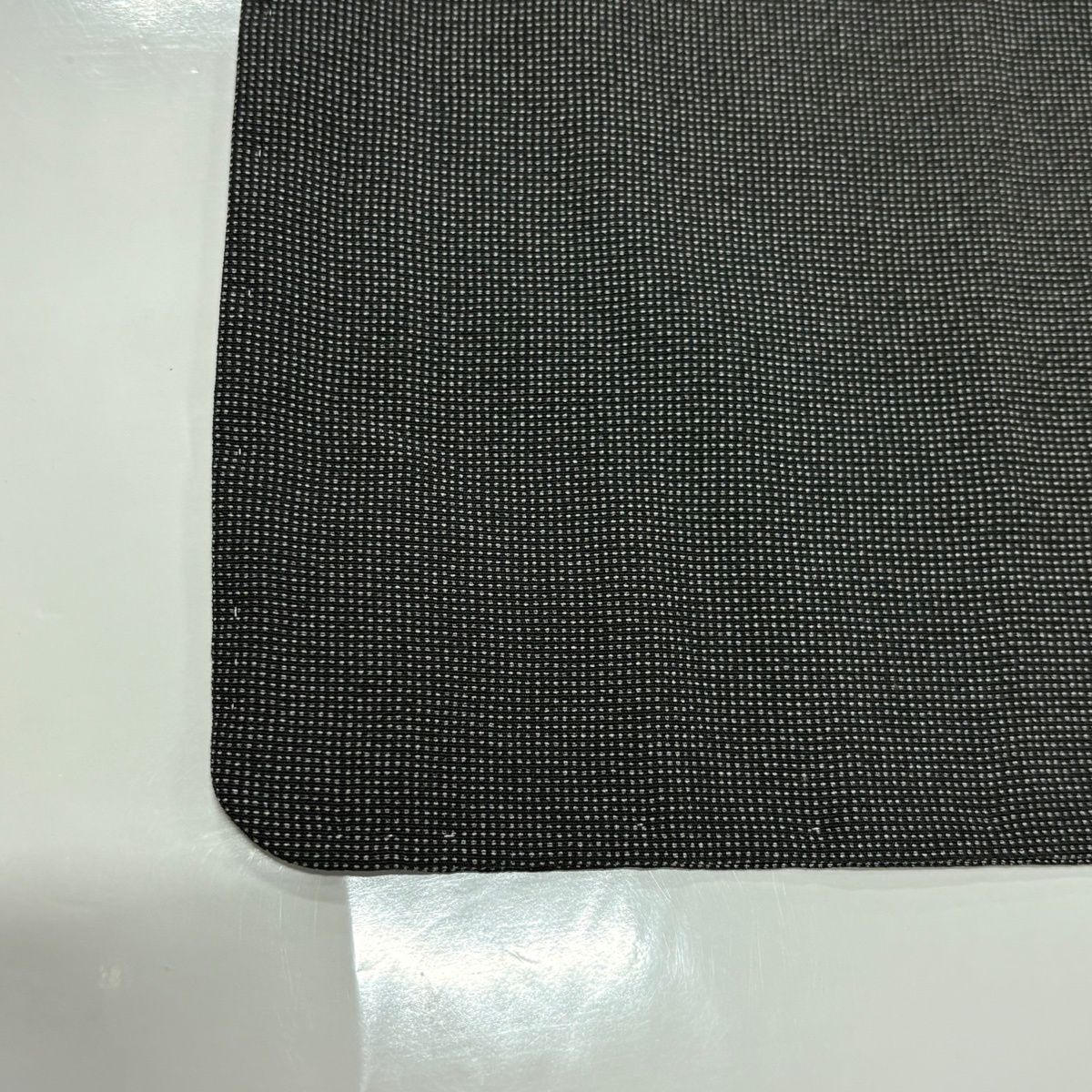 江戸小紋 身丈163cm 裄丈66cm M 袷 落款 角通し 墨色 正絹 名品 【中古