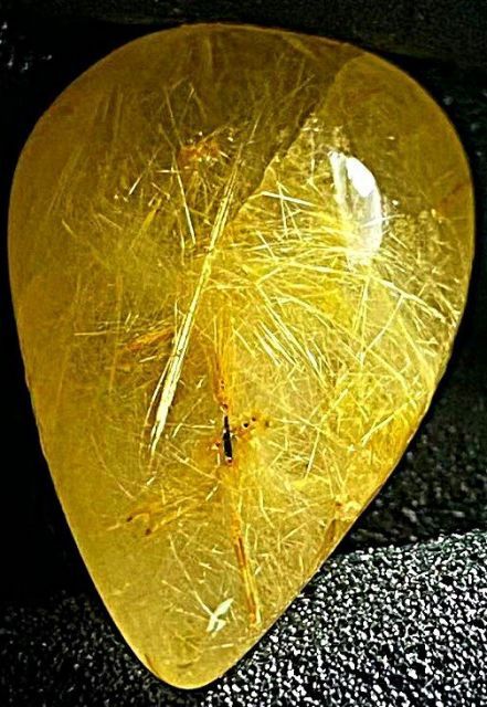 上質EU製☆ROBEAN☆定価135万円☆天然タイチンルチルクォーツ太金針