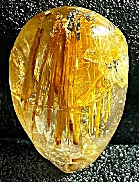 上質EU製☆ROBEAN☆定価135万円☆天然タイチンルチルクォーツ太金針