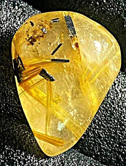 上質EU製☆ROBEAN☆定価135万円☆天然タイチンルチルクォーツ太金針