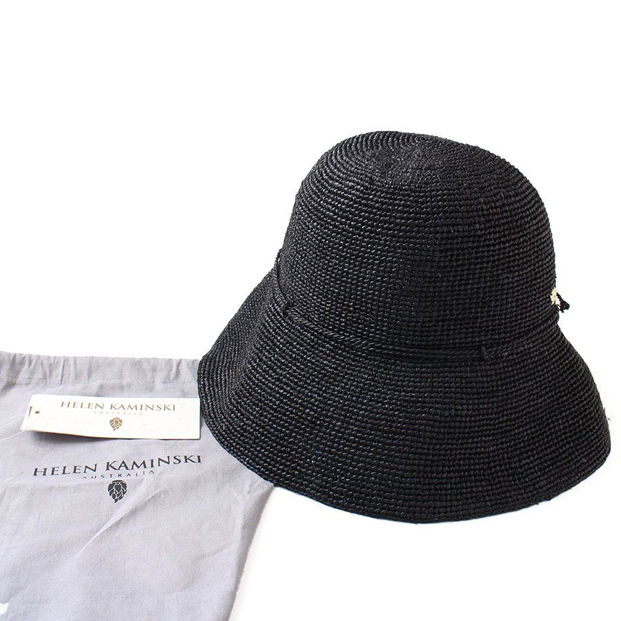 MMJ25053 未使用 HELEN KAMINSKI ヘレンカミンスキー ラフィアハット