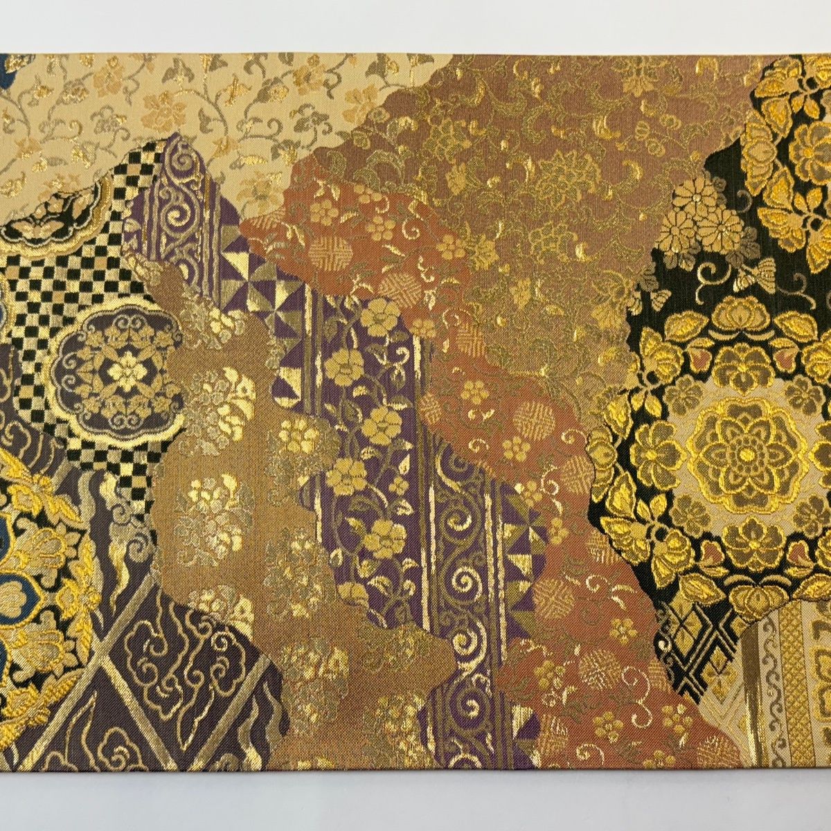 510my6▲宝相華 鳥 花唐草 華文小花文様 金糸 袋帯▲美品 510my6△宝相華 鳥 花唐草 華文小花文様 金糸 袋帯△美品 - メルカリ