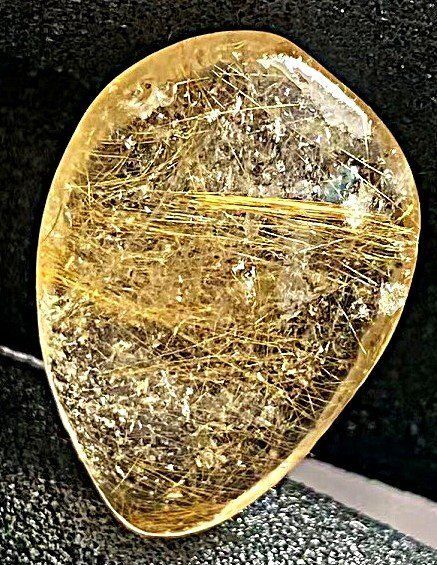 上質EU製☆ROBEAN☆定価135万円☆天然タイチンルチルクォーツ太金針