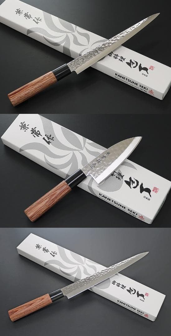 KC-952 三徳 + KC-955 筋引 + KC-956 小出刃セット KC-955 筋引 + KC-956 小出刃 + KC-959 筋引セット 兼常 - メルカリ