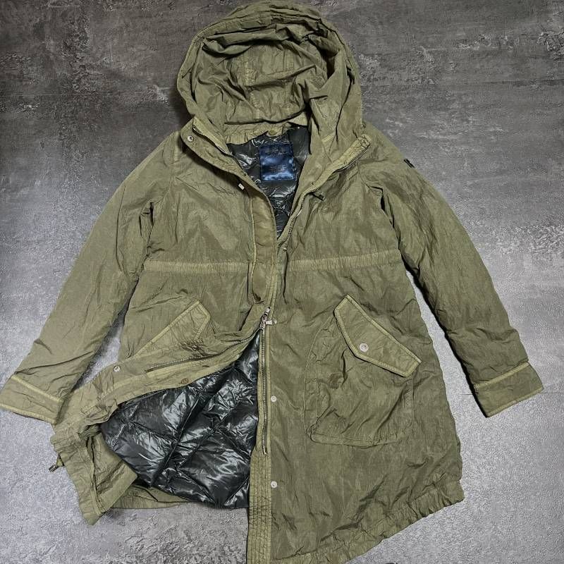 TATRAS Mod Coat Khaki Size 01 Down Jacket Liner Included Made in