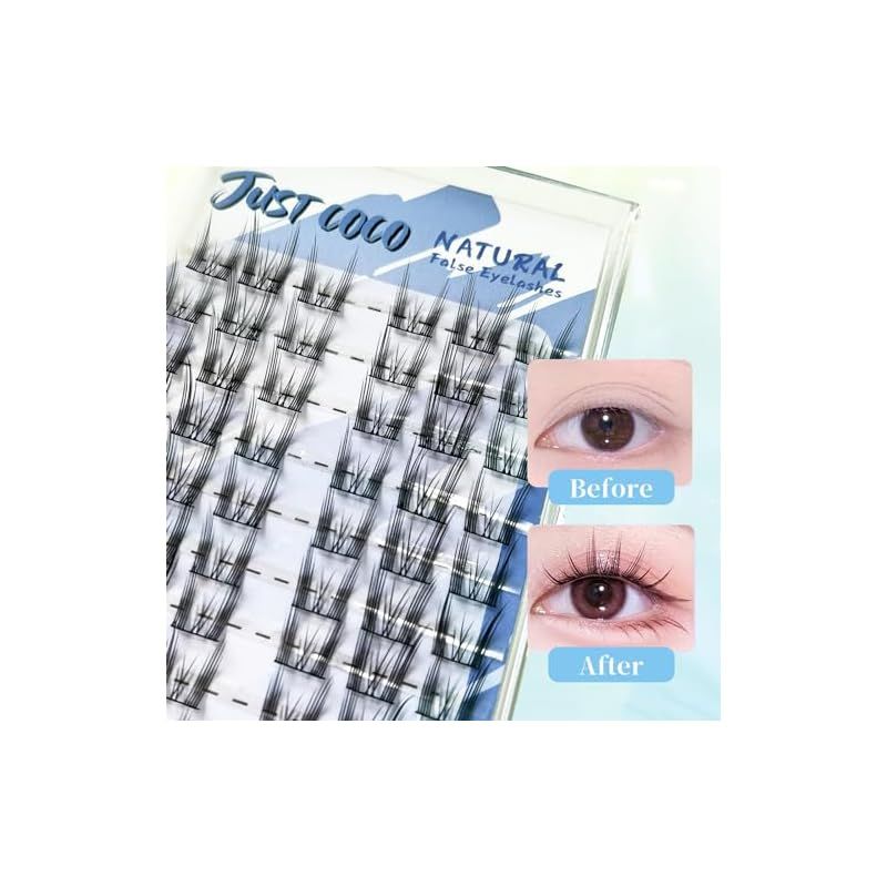 ※つけま※ justcoco つけまつげ 大容量 部分用 つけまつげ ナチュラル 部分