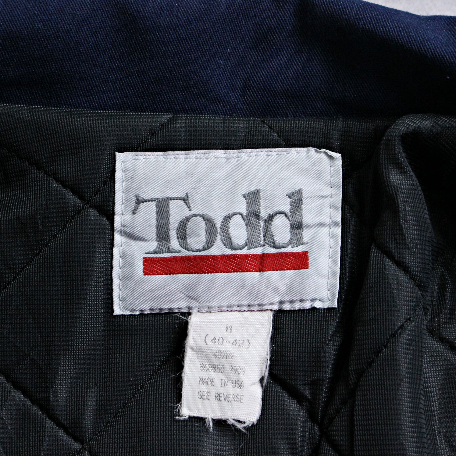 good regular』Toddワークジャケット紺2XLネイビー古着USA製