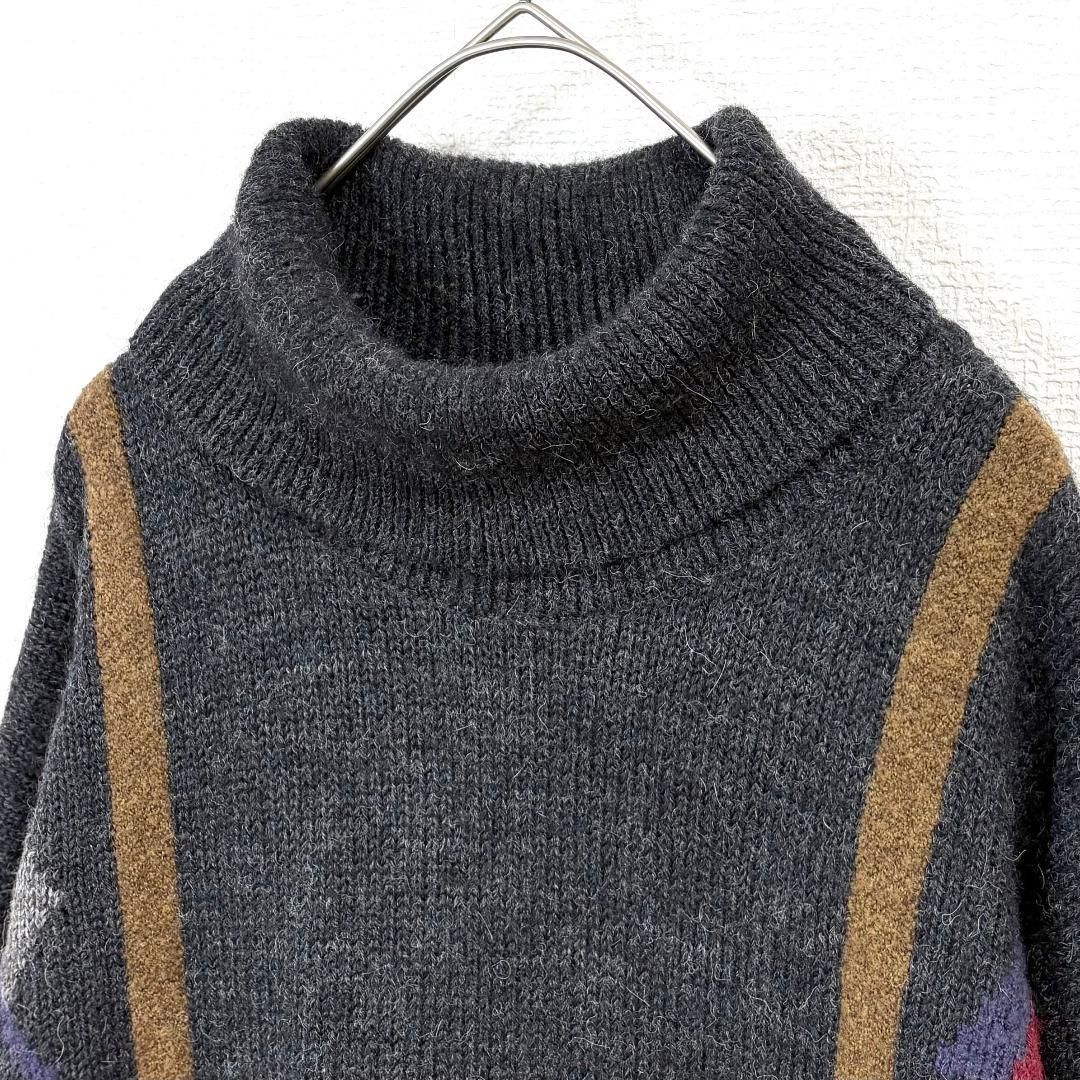 美品 Hugo Boss アルパカタートルネックニットオーバーサイズ 50 