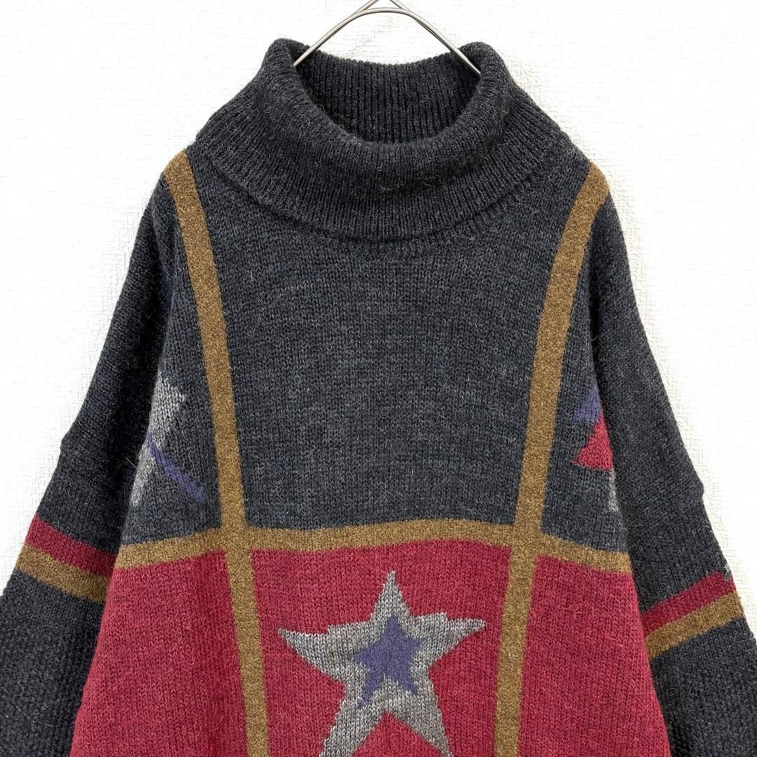 美品 Hugo Boss アルパカタートルネックニットオーバーサイズ 50 