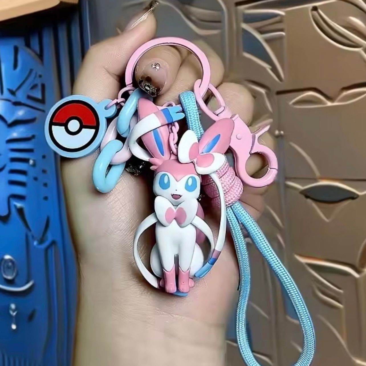 ポケモン ニーフィア キーホルダー ストラップ - メルカリ