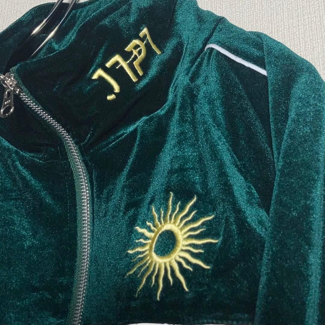 極美品】JTPT ジャージ ベロア セットアップ RIZIN 伊藤裕樹 緑 M