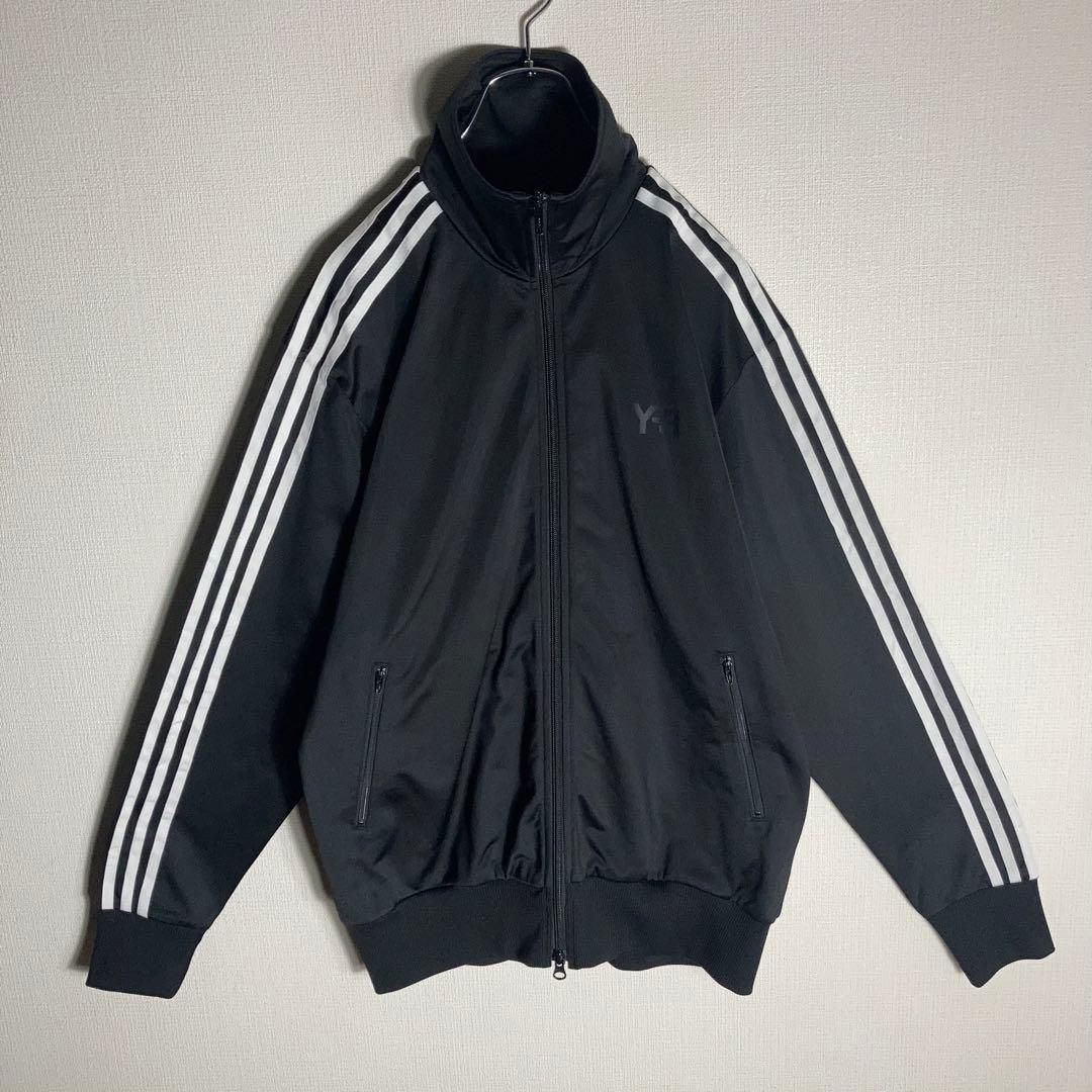 極美品】Y-3 ジャージ トラックジャケット LOVE YOHJI 黒 M - メルカリ
