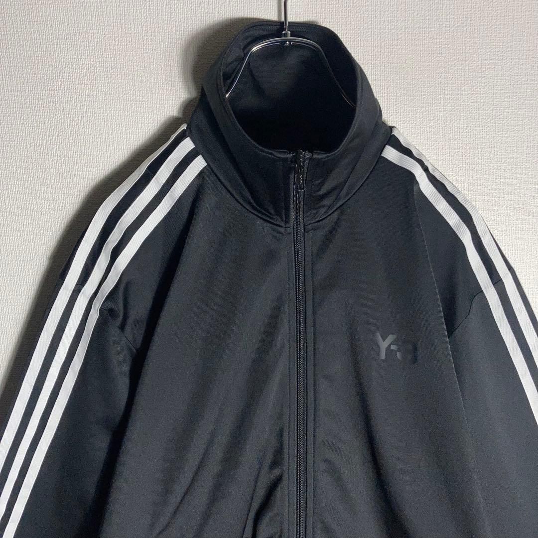 極美品】Y-3 ジャージ トラックジャケット LOVE YOHJI 黒 M - メルカリ