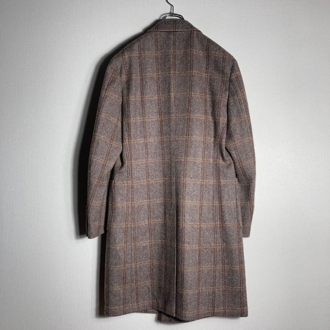 定価16万円】ラルディーニ ヘリンボーン オーバーペーン チェスター