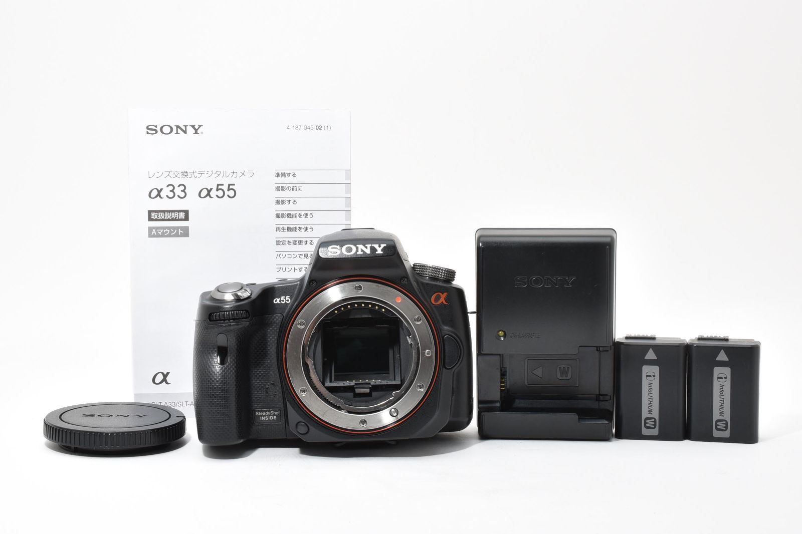 【✨通電確認済✨】 SONY ソニー　α55　一眼レフカメラ　SLT-A55V SONY α55 SLT-A55V ボディ 価格比較 - 価格.com