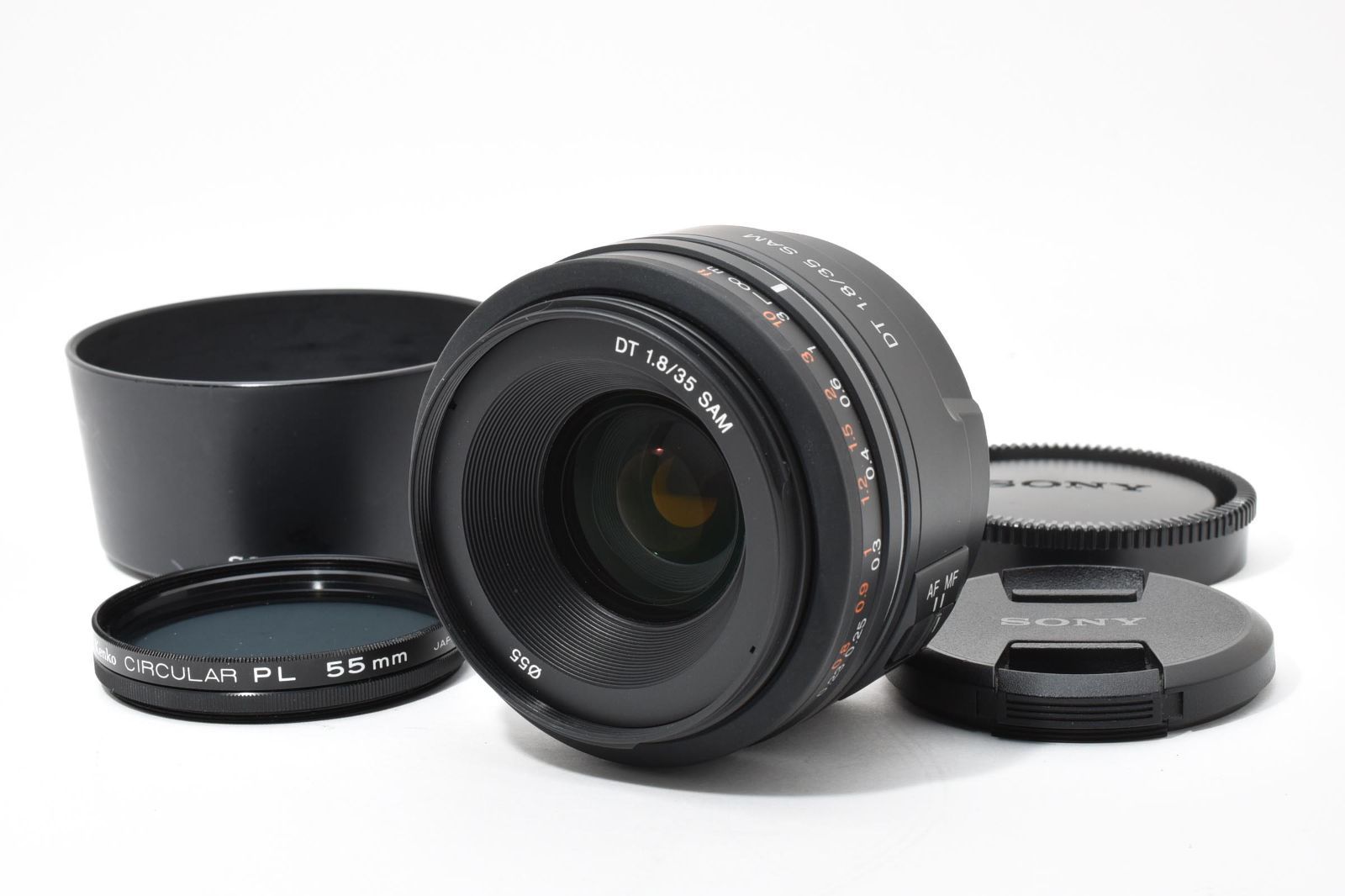 ☆極上品☆ソニー SONY DT 35mm F1.8 SAM Aマウント SAL35F18 ☆ LL40