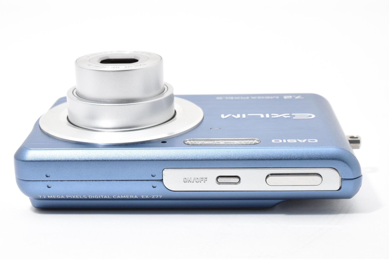 ☆実用美品☆カシオ CASIO EXILIM EX-Z77 ブルー☆ LL55#6299 - メルカリ