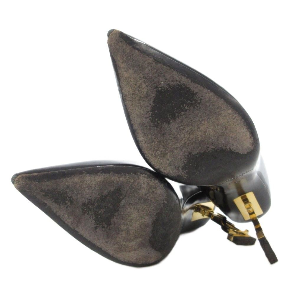 サンローラン パリ SAINT LAURENT PARIS オピウム パンプス YSLヒール