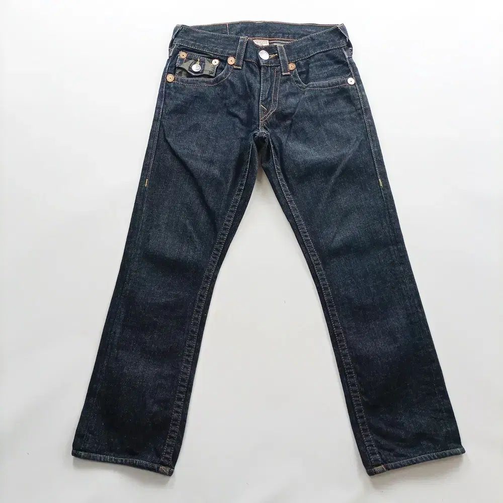 TRUERELIGION デニムパンツ トゥルーレリジョン インディゴデニム 