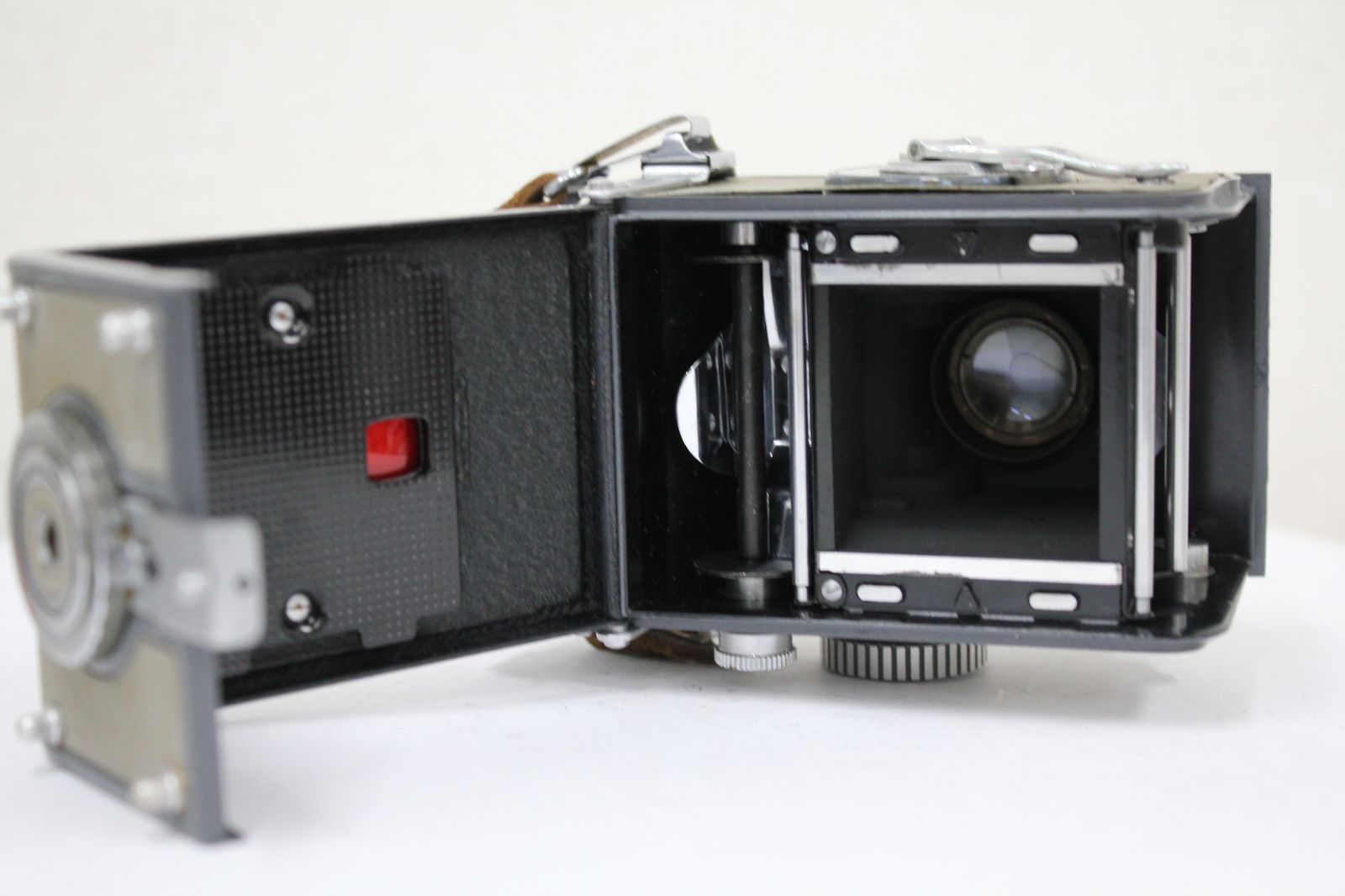 ヤシカ YASHICA Yashica-44 Yashikor 二眼レフカメラ 返品保証】 ヤシカ Yashica-44 Yashikor 60mm F3.5 ケース付き 二眼