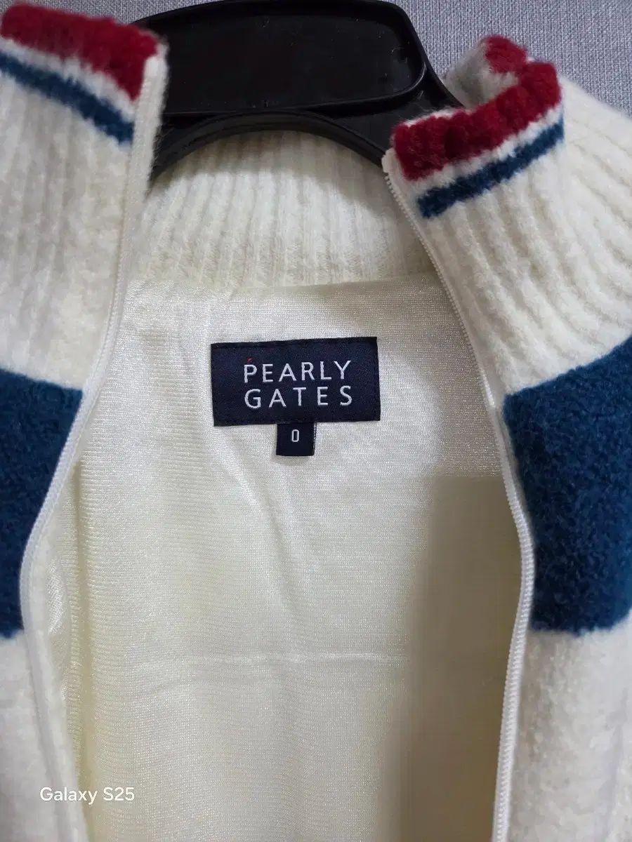 PEARLY GATES カラーブロックニット ジップアップ - メルカリ