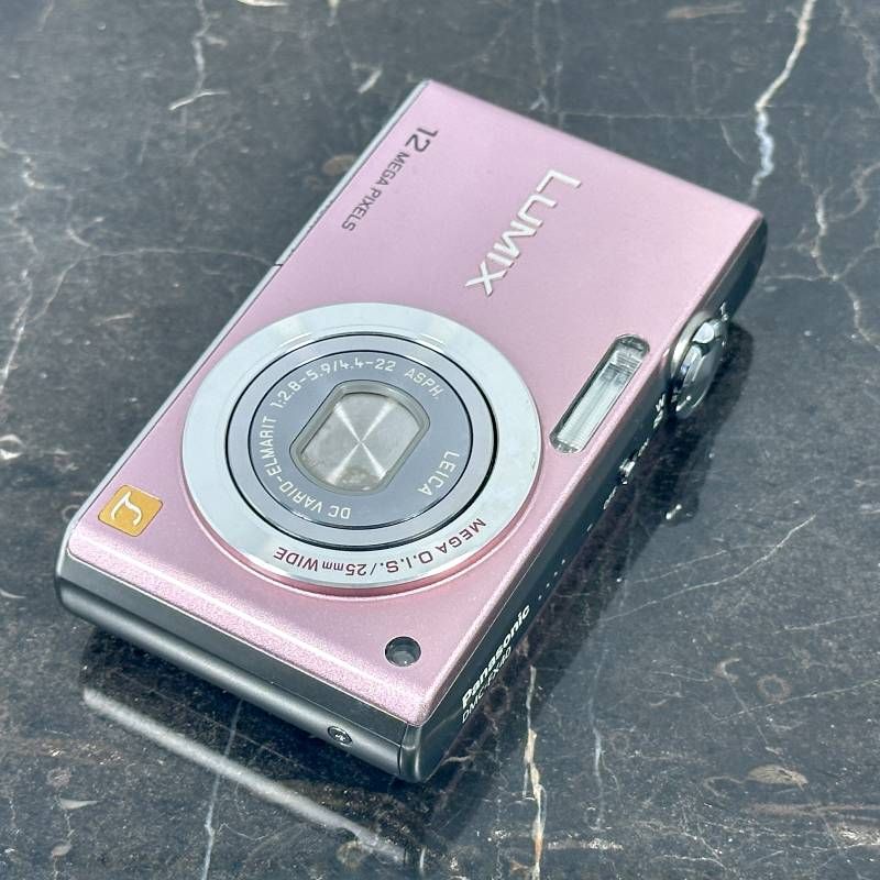 美品】Panasonic LUMIX DMC-FX40 スイートピンク 1210万画素 25mm広角